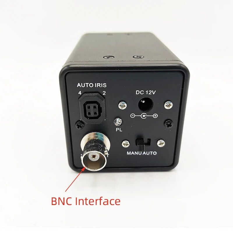 Κάλυμμα αλουμινίου CCTV Μεταλλικό Mini Box Κάμερα Περίβλημα / Θήκη CS Mount για CCD CMOS AHD 38x38mm κάμερα PCB Module BNC