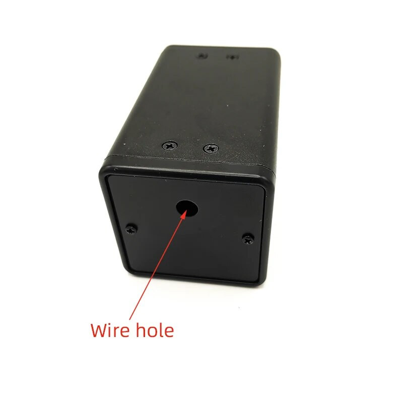 Κάλυμμα αλουμινίου CCTV Μεταλλικό Mini Box Κάμερα Περίβλημα / Θήκη CS Mount για CCD CMOS AHD 38x38mm κάμερα PCB Module BNC