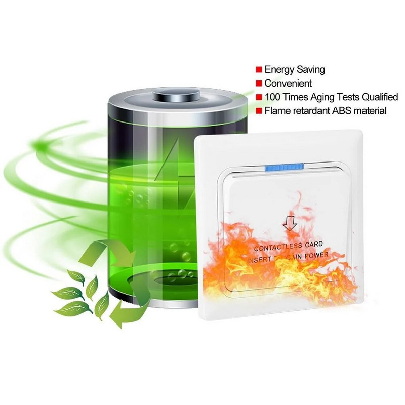 170V-250V senzor napajanja ključ hotelski prekidač za uštedu energije ploča za prepoznavanje podrška za ID T5557 4150 125K frekvencijska indukcijska kartica
