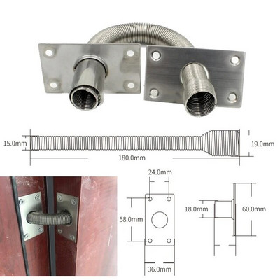 Nehrđajući čelik Vratna petlja Izložena montažna zaštitna čahura Zaštita kabela za kontrolu pristupa za sustav zaključavanja vrata za kontrolu pristupa