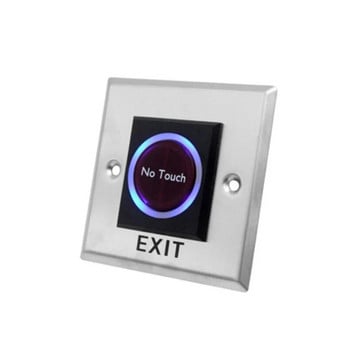 Превключвател за освобождаване на бутон за излизане от вратата за влизане в системата за контрол на достъпа Отворена врата без докосване