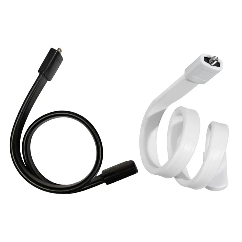 Suport pentru telefon cu gât de gâscă Suport din silicon pentru selfie-șarpe Suport creativ Suport pentru monitor pentru pătuț Suport pentru monitor pentru bebeluși fără găuri