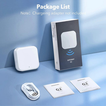 TTLOCK APP G2/G3 WiFi Gateway Hub για Έξυπνο κλείδωμα πόρτας Ξεκλείδωμα μετατροπέα Bluetooth σε Wi-Fi Ο έλεγχος φωνής λειτουργεί με την Alexa Home