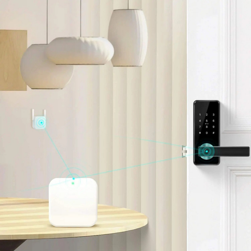 TTLOCK APP G2/G3 WiFi Gateway Hub pre inteligentné zamykanie dverí, odomykanie, prevodník Bluetooth na Wi-Fi, hlasové ovládanie, funguje s Alexa Home
