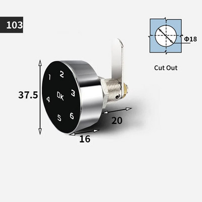 Viedais paroles atvilktnes skapis koka durvju slēdzene pretēji pulksteņrādītāja virzienam pulksteņrādītāja virzienam Tastatūra Elektroniskā biroja digitālā failu kastes durvju slēdzene