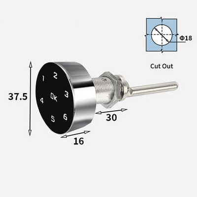 Viedais paroles atvilktnes skapis koka durvju slēdzene pretēji pulksteņrādītāja virzienam pulksteņrādītāja virzienam Tastatūra Elektroniskā biroja digitālā failu kastes durvju slēdzene