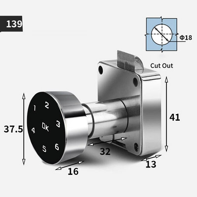 Viedais paroles atvilktnes skapis koka durvju slēdzene pretēji pulksteņrādītāja virzienam pulksteņrādītāja virzienam Tastatūra Elektroniskā biroja digitālā failu kastes durvju slēdzene