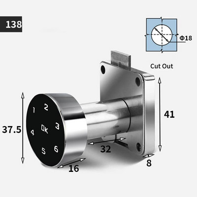 Viedais paroles atvilktnes skapis koka durvju slēdzene pretēji pulksteņrādītāja virzienam pulksteņrādītāja virzienam Tastatūra Elektroniskā biroja digitālā failu kastes durvju slēdzene