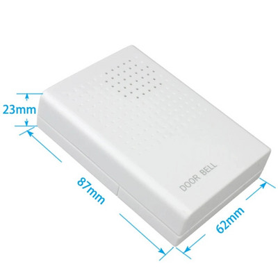 China Factories Ενσύρματο κουδούνι πόρτας Δυνατά ήχοι κλήσης DC 12V Ενσύρματο κουδούνι πόρτας Ελέγχου καλωδίου πρόσβασης Εξωτερικό κουδούνι πόρτας