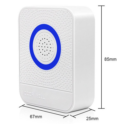 China Factories Ενσύρματο κουδούνι πόρτας Δυνατά ήχοι κλήσης DC 12V Ενσύρματο κουδούνι πόρτας Ελέγχου καλωδίου πρόσβασης Εξωτερικό κουδούνι πόρτας