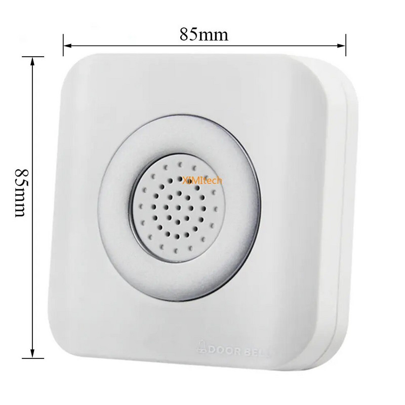 China Factories Ενσύρματο κουδούνι πόρτας Δυνατά ήχοι κλήσης DC 12V Ενσύρματο κουδούνι πόρτας Ελέγχου καλωδίου πρόσβασης Εξωτερικό κουδούνι πόρτας