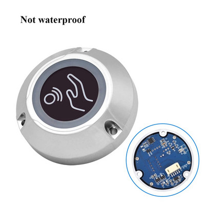 12V/24V veekindel kontaktivaba puutevaba anduriga väljundlüliti reguleeritav induktsioonvabastus väljumisnupp LED-iga