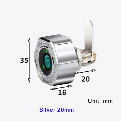 Sertar dulap cu amprentă Cutie puternică Blocare cutie poștală Baterie încărcabilă încorporată