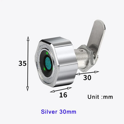 Sertar dulap cu amprentă Cutie puternică Blocare cutie poștală Baterie încărcabilă încorporată