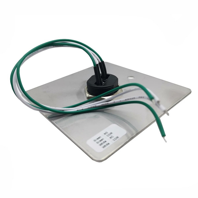 IP67 ūdensnecaurlaidīgs DC12V 304 nerūsējošā tērauda plāksne āra spiedizejas atbrīvošanas slēdzis NO NC COM durvju slēdzenes piekļuves izejas poga