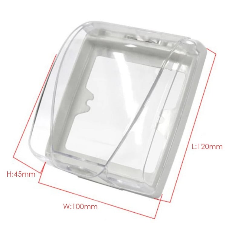 Välislüliti veekindel kaitsekate uksekella lüliti vihmakate juurdepääsukontrollisüsteemi jaoks