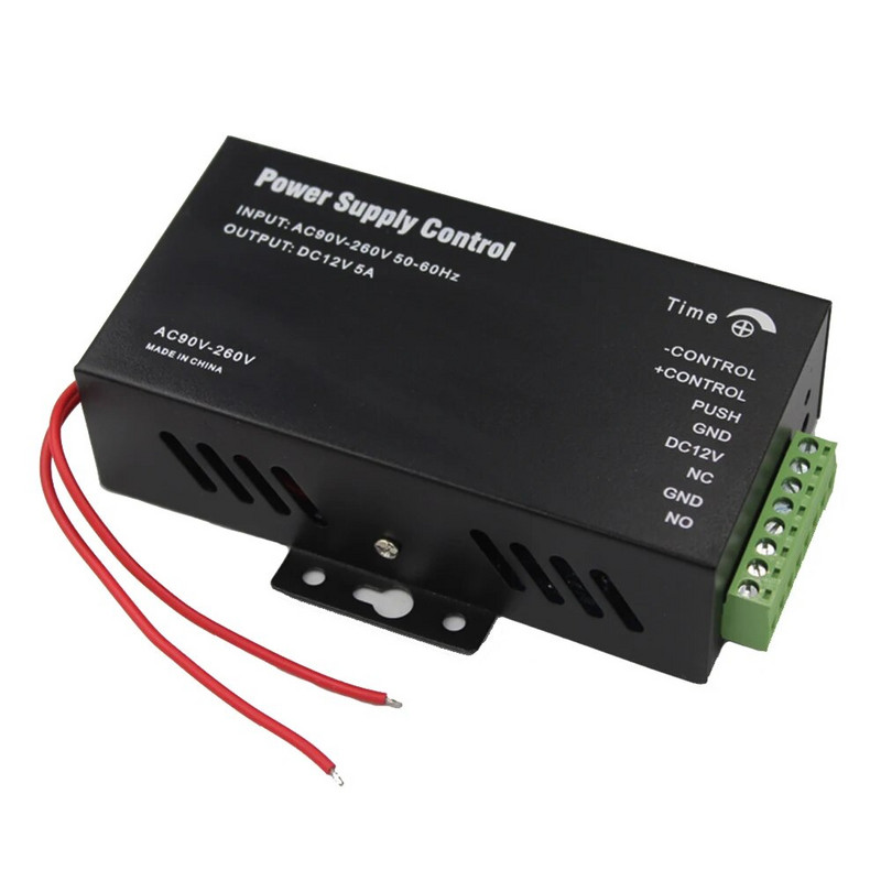 DC 12V ukse juurdepääsu juhtimissüsteem lüliti toiteallikas 3A 5A AC 110~240V RFID-sõrmejälgede juurdepääsukontrolli masina jaoks