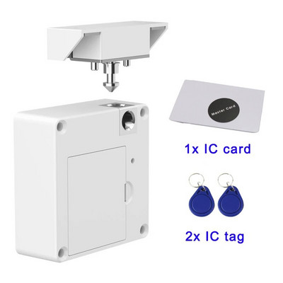 13,56MHz IC RFID karte NFC sensora elektriskā skapja atvilktnes slēdzene, neredzama slēpta uzstādīšana