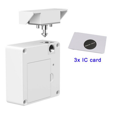 13,56MHz IC RFID karte NFC sensora elektriskā skapja atvilktnes slēdzene, neredzama slēpta uzstādīšana