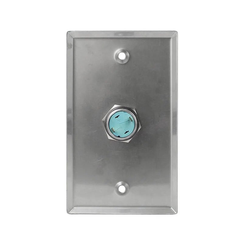 IP67 ūdensizturīgs nerūsējošā tērauda durvju izejas pogas atbrīvošanas slēdža paneļa izejas poga DC 12V slēdzis NO NC COM