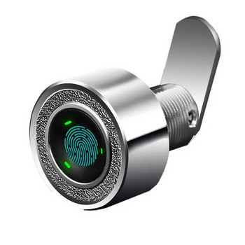 Метална ключалка за шкафове Интелигентна ключалка с пръстови отпечатъци Биометрична ключалка за чекмеджетаПръстови отпечатъци Акумулаторна електронна ключалка без ключ