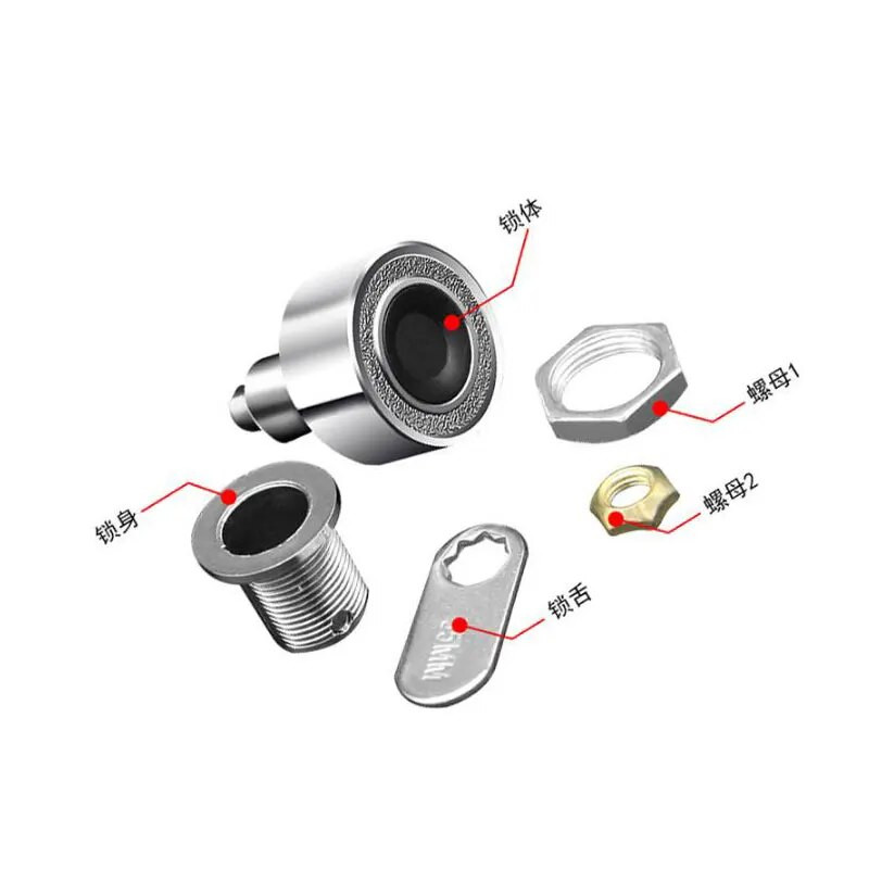 Fém szekrényzár Intelligens ujjlenyomatos zár Biometrikus fiókzár Ujjlenyomatok Újratölthető kulcs nélküli elektronikus zár