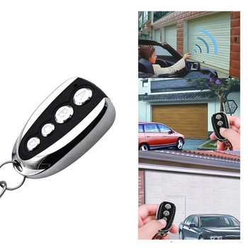 U-образно четири ключа за копиране на дистанционно управление 433 Универсална двойка за копиране на електрическа ролетна щора Ключ за дистанционно управление на гаражна врата