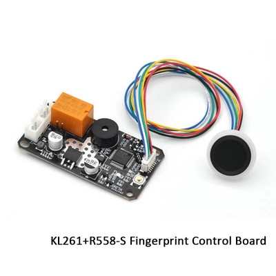 KL261 pirkstu nospiedumu vadības paneļa modulis DC5.5-15V zema jaudas patēriņa releja izejas administratora/lietotāja funkcija piekļuves kontrolei