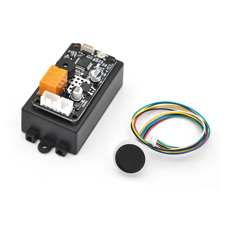 KL261 pirkstu nospiedumu vadības paneļa modulis DC5.5-15V zema jaudas patēriņa releja izejas administratora/lietotāja funkcija piekļuves kontrolei