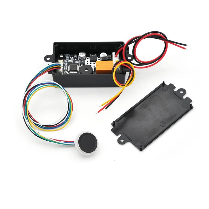 KL261 pirkstu nospiedumu vadības paneļa modulis DC5.5-15V zema jaudas patēriņa releja izejas administratora/lietotāja funkcija piekļuves kontrolei