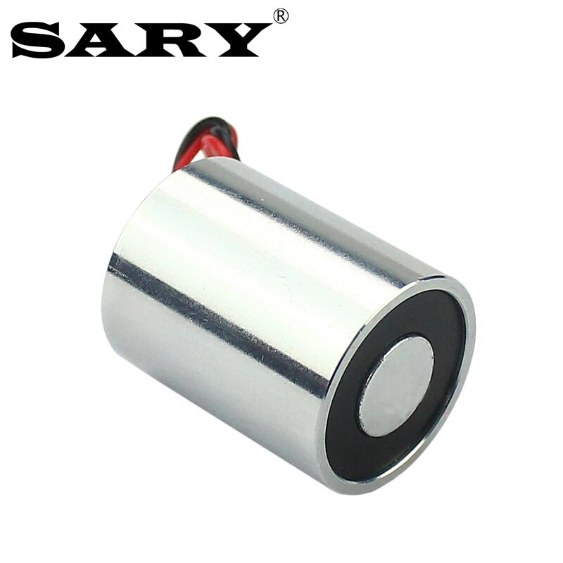 20/25 Paceļams elektromagnēts 2KG 25N Mini elektromagnētiskais solenoīds DC12V normāli aizvērts elektromagnēts Nav magnētisma, ja tiek ieslēgts