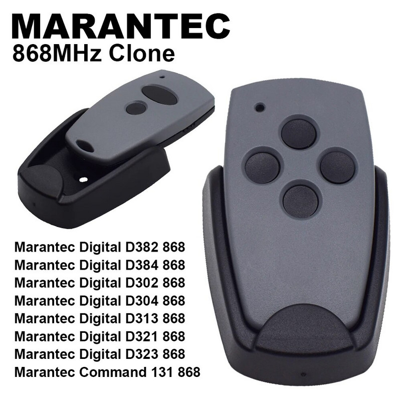 Pilot 868 Marantec Telecomanda poarta 868mhz Digital 302 382 384 313 Transmițător manual pentru deschiderea ușii de garaj D302 868 3 Mhz Copie