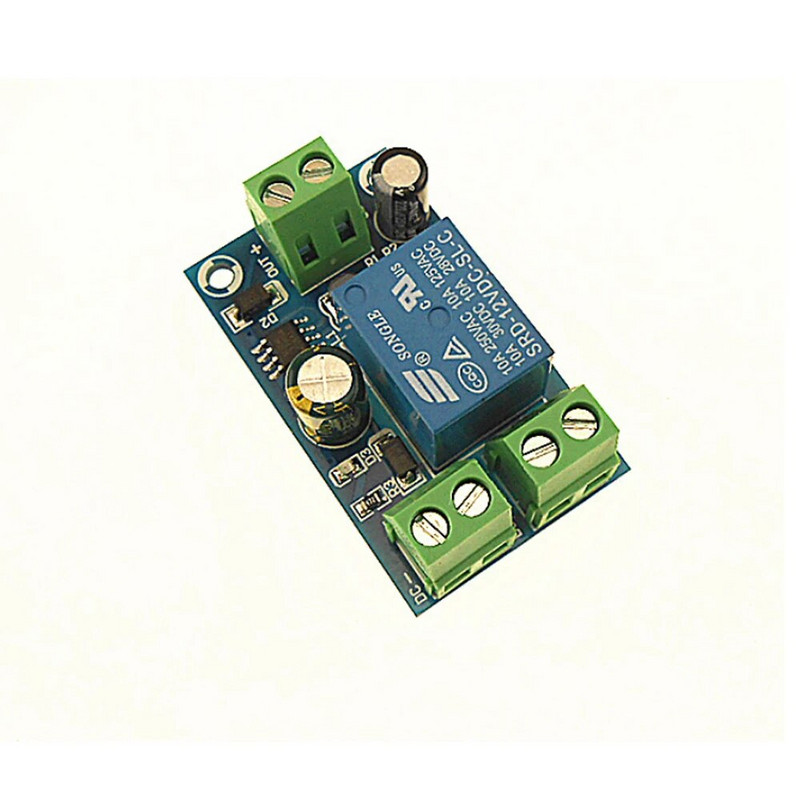 Līdzstrāvas 12V 24V 36V 48V 10A barošanas avota akumulatora kontrolieris Automātiskā avārijas strāvas pārejas moduļa rezerves akumulatora slēdzis