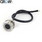 GROW R503Pro UART/USB 1500 mahutavusega ümmargune RGB LED-juhtimine DC3,3V mahtuvusliku sõrmejäljemooduli anduri skanner juurdepääsu juhtimiseks