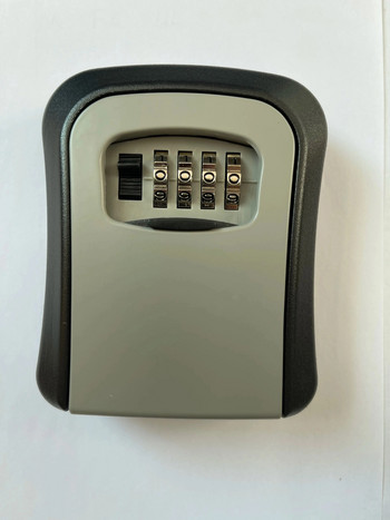 Zink Висококачествена водоустойчива издръжлива стойка за стена Комбинирана кутия за ключове за съхранение на ключове с парола 7 цвята, лесни за фиксиране, устойчиви на ръжда