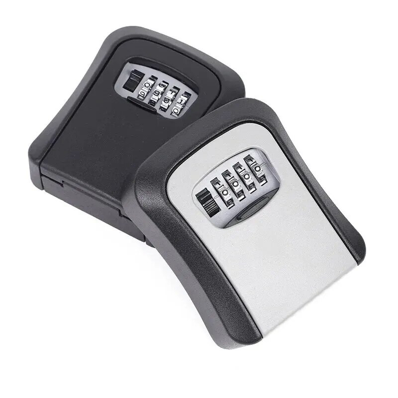 Cinka augstas kvalitātes ūdensnecaurlaidīgs, izturīgs sienas stiprinājums, paroles atslēgas glabāšanas bloķēšanas kaste 7 krāsās, viegli salabojams, nerūsējošs