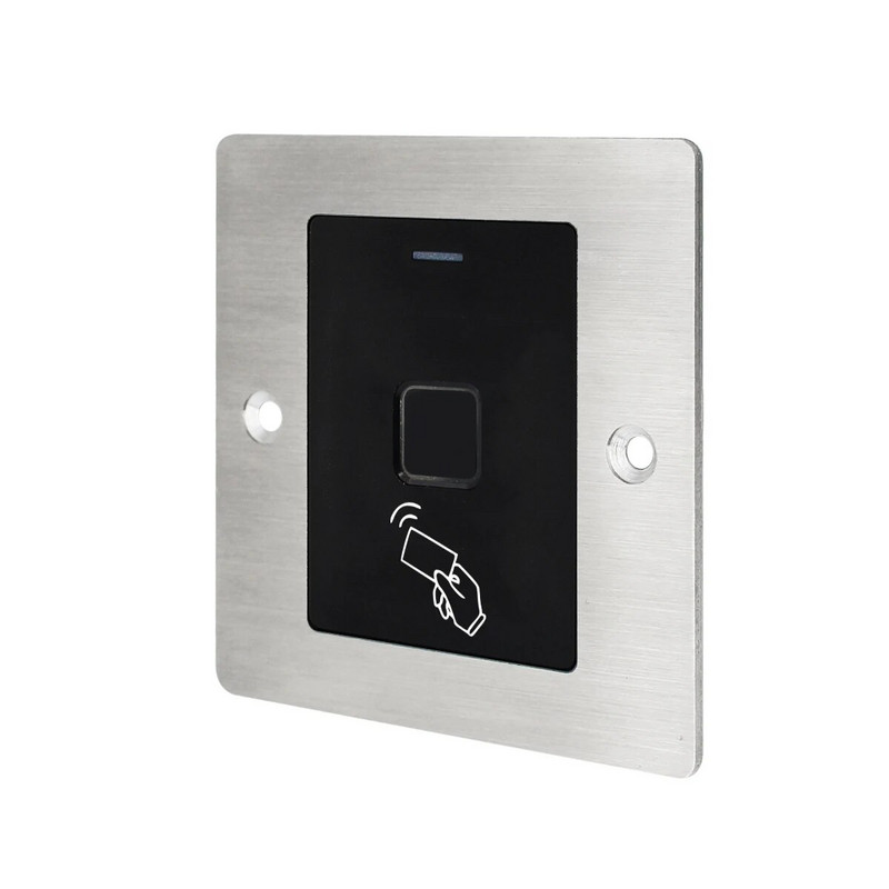 EF3 metāla korpuss IP66 pirkstu nospiedumu sensors biometriskais pirkstu nospiedumu skeneris durvju piekļuves kontroles RFID durvju lasītājs