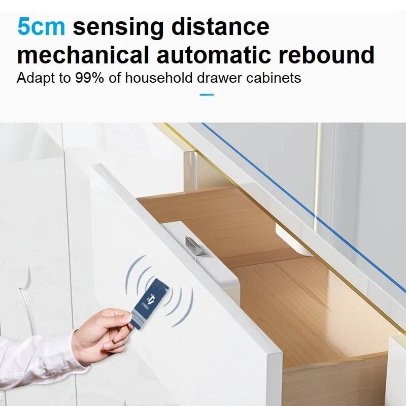 Încuietoare invizibilă pentru sertar Încuietori electronice pentru dulapuri Încuietoare RFID Blocare inteligentă pentru mobilier Dulap dulap saună Sertar încuietoare uși fără cheie