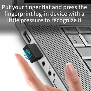 Mini USB/Type C устройство за разпознаване на пръстови отпечатъци за PC лаптоп Windows 10 11 Hello Биометричен скенер Модул за четене на пръстови отпечатъци