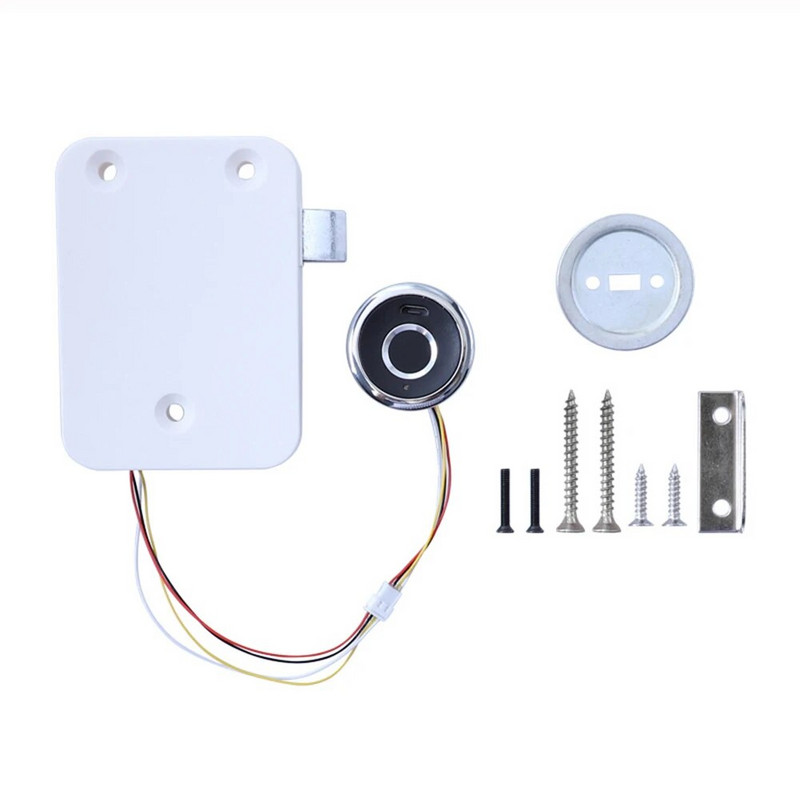 Încuietoare inteligentă pentru sertar cu amprentă digitală Dulapuri pentru ușă dulap de birou cu încuietori mici antifurt Accesorii pentru lacăt de securitate