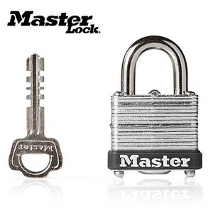 Master Lock Široký laminovaný oceľový zámok s ochranou proti krádeži, vonkajší zámok na tašku, vodotesný, bez vrstvy žlčníka, zámok do domácej spálne