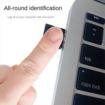 BAAY Mini USB Fingerprint Reader Module Device USB Fingerprint Reader for Windows 10 11 Hello Biometrics Security Key