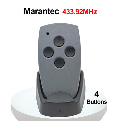 Marantec Digital 302 304 313 Comfort 220 250 252 270 AZ021 64176 Дистанционно управление 433.92MHz 433MHz Фиксиран код за отваряне на гаражни врати