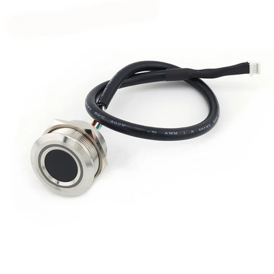R503Pro 1500 mahutavusega UART/USB RGB LED-juhtimise ümmargune sõrmejäljemooduli andur juurdepääsu juhtimiseks Arduino Android Free SDK