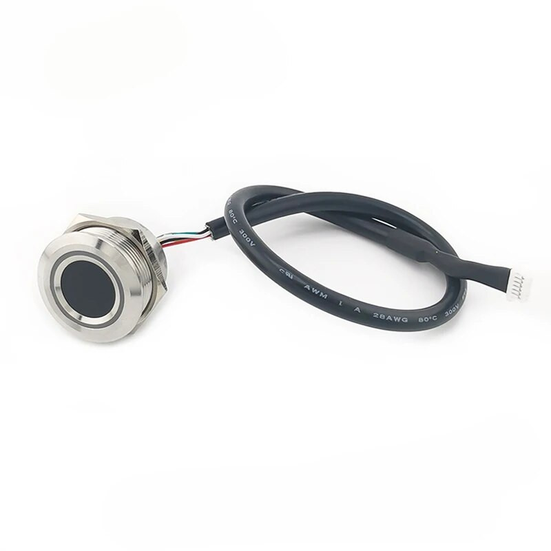 R503Pro 1500 de capacitate UART/USB RGB LED de control Senzor modul rotund de amprentă digitală pentru controlul accesului Arduino Android SDK gratuit