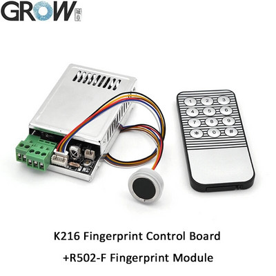 R502-F ūdensizturīgs DC3.3V UART mazs apaļš gredzens RGB LED kapacitatīvais pirkstu nospiedumu sensora moduļa piekļuves kontrole Arduino ar bezmaksas SDK