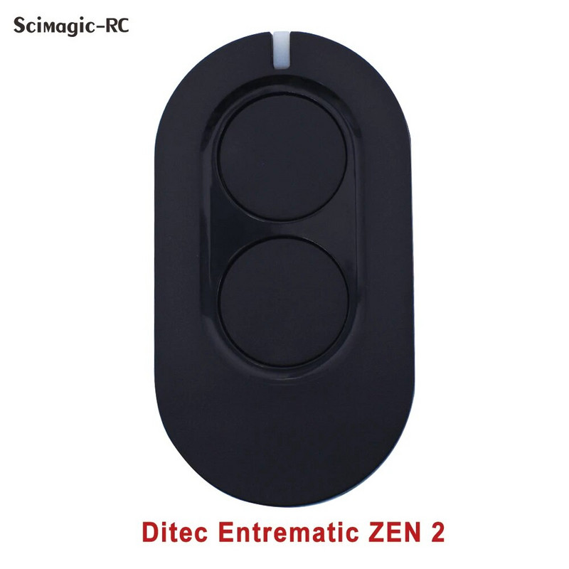 DITEC Entrematic ZEN 2/ ZEN 4 / ZEN2W / ZEN4W Garāžas durvju tālvadības pults 433.92MHz ritošais kods