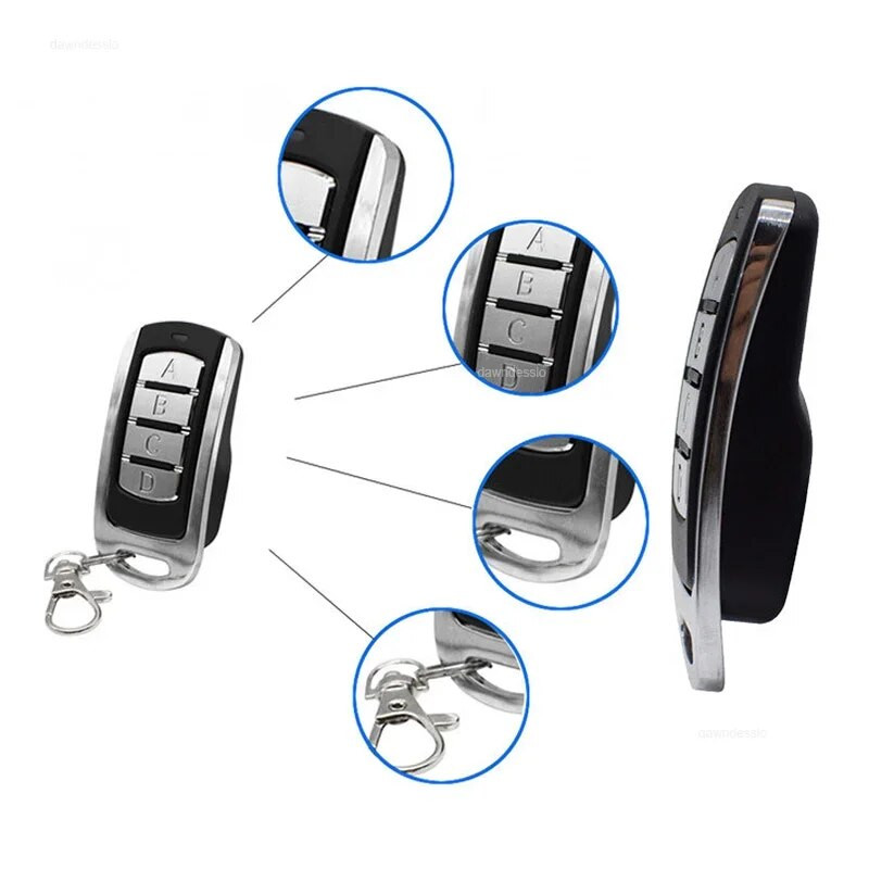 Дубликатор за дистанционно управление на гаражна врата 287MHz-868MHz Многочестотен кодов граббер Клониране на код за клониране на врата Гараж Ключ за кола