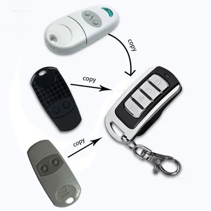 Дубликатор за дистанционно управление на гаражна врата 287MHz-868MHz Многочестотен кодов граббер Клониране на код за клониране на врата Гараж Ключ за кола