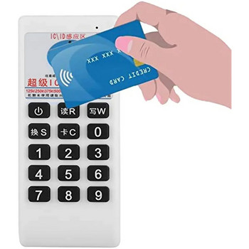 RFID копирна машина Дубликатор 125KHz 13.56MHz Card Reader Writer Cloner IC ID Карта за контрол на достъпа с EM4305 T5577 NFC UID чип етикет